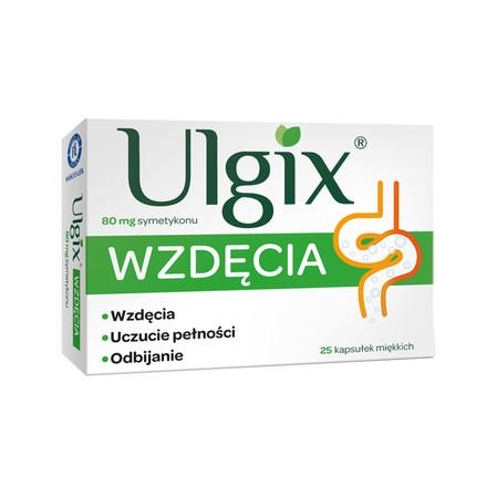Ulgix na wzdęcia 25 kaps. - wyrób medyczny