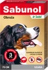 SABUNOL OBROŻA SZARA na pchły i kleszcze 75cm dla psa