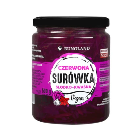Runoland Czerwona surówka słodko-kwaśna bezglutenowa 500 g