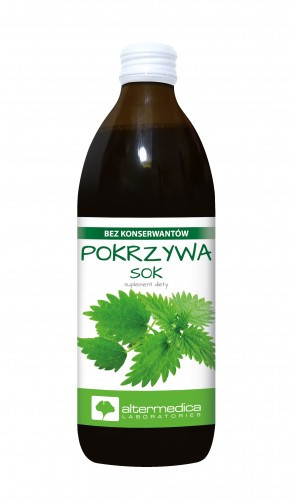 Alter Medica Sok z pokrzywy 500ml - Nabea.pl