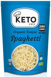 Keto Chef Makaron Konjac Typu Noodle Spaghetti Bezglutenowy Bio 270g