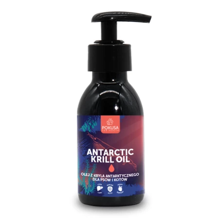 Pokusa Olej z Kryla dla Psa i Kota - Antarctic Krill Oil 250ml