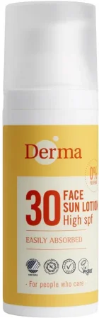 Derma Sun, Krem słoneczny do twarzy SPF 30, 50 ml