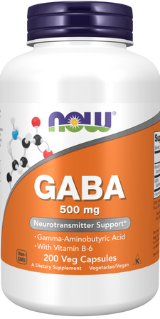 GABA 500 mg z witaminą B6 (200 kaps.)
