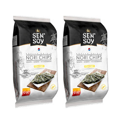 Zestaw: 2x CHIPSY NORI KLASYCZNE BEZGLUTENOWE 4,5 g - SEN SOY