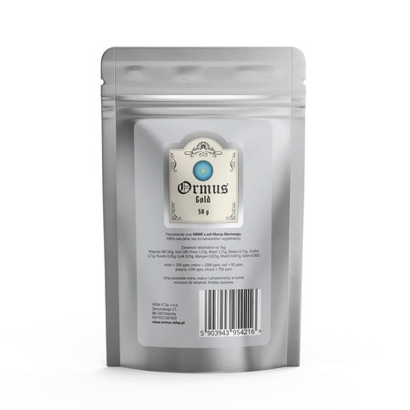 ORMUS ORME Gold - Pierwiastki życia - mocny proszek ze złotem (50 g)