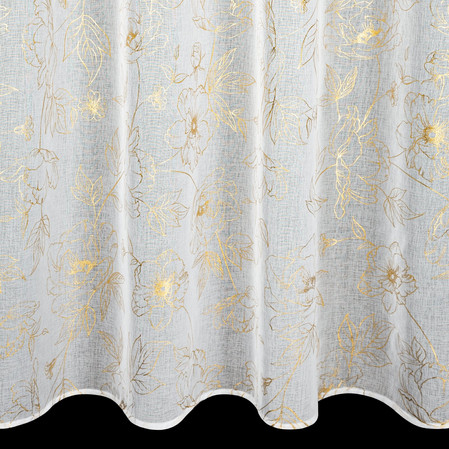 FIRANA GOTOWA BELLE 140 X 250 CM BIAŁY
