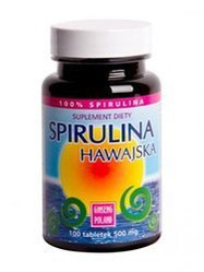 Spirulina hawajska 500mg 100tabl. GINSENG POLAND