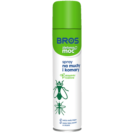 BROS Zielona Moc spray na muchy i komary 300ml