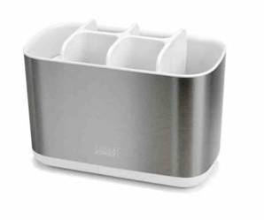JJ - Pojemnik łazienkowy L EasyStore™ Steel, biały