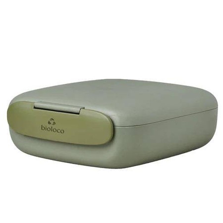 LUNCHBOX Z TWORZYWA PLA OLIWKOWY 500 ml - CHIC-MIC