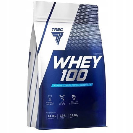 Trec WHEY 100 Protein Concentrate WPC 700g smak masło orzechowe