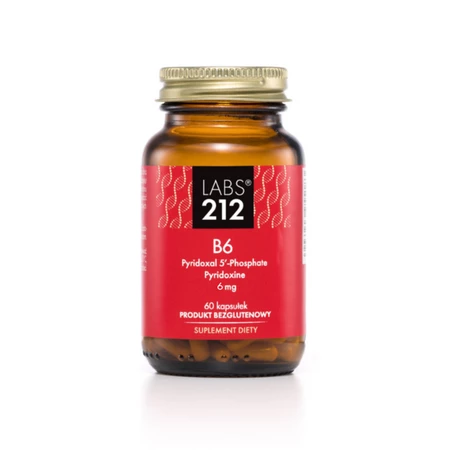 Labs212 Vitamin B6 Pyridoxal + Pyridoxine 60 kaps.