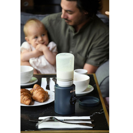 Beaba Przenośny podgrzewacz do butelek z funkcją mieszania 2w1 Milk Nomad Night Blue