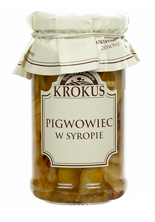 Krokus PIGWOWIEC W SYROPIE BEZGLUTENOWY 240 g (80 g)