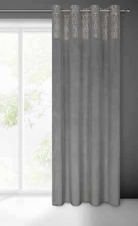 ZASŁONA GOTOWA LIZA 140 X 250 CM STALOWY