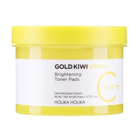 Gold Kiwi Vita C+ Brightening Toner Pads rozjaśniające płatki do twarzy 80szt