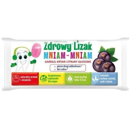 Starpharma Zdrowy Lizak Mniam  Drogi oddechowe