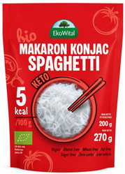 Makaron KONJAC  spaghetti Bezglutenowy BIO 270 g/ 200 g