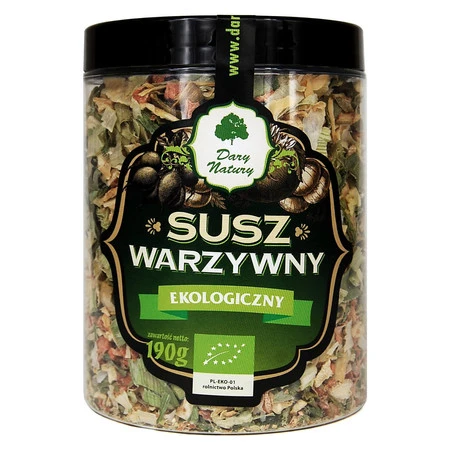 DARY NATURY SUSZ WARZYWNY BIO 190 g