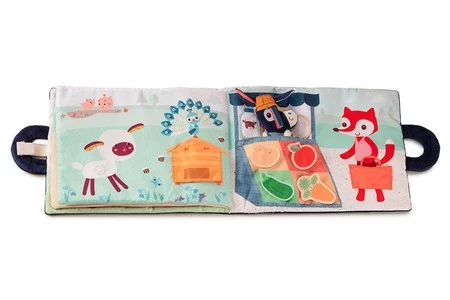 LILLIPUTIENS Miękka książeczka aktywizująca