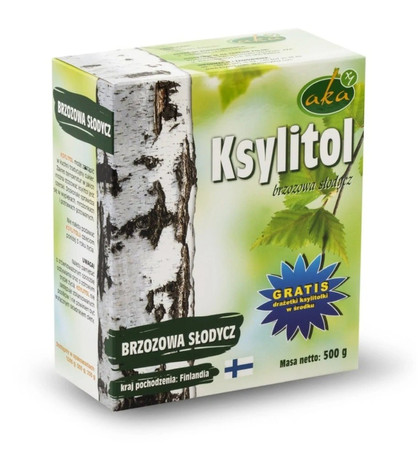 Aka Ksylitol Krystaliczny 1Kg Zamiennik Cukru