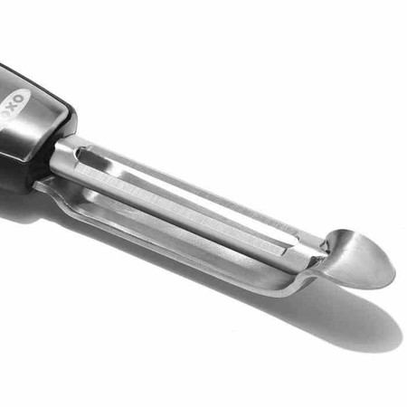 OXO-Obieraczka prosta obustronna stalowa, STEEL