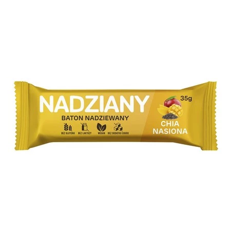 Baton nadziewany Chia Mango 35 g - KRÓTKA DATA 2025-02-28