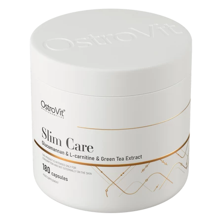 OstroVit Slim Care Glukomannan & L-karnityna & Ekstrakt z Zielonej Herbaty 180 kaps.