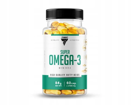 Trec SUPER OMEGA-3 kwasy omega-3 - 60 kaps.