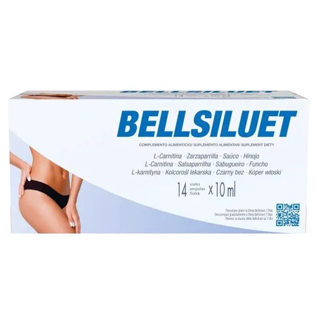 VITADIET Bellsiluet dzień i noc 14 fiolek x 10 ml