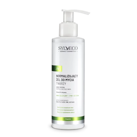 Sylveco Dermo Trądzik Normalizujący żel do mycia twarzy 200ml