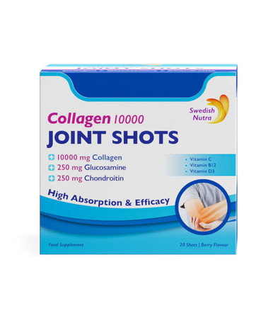 Swedish Nutra Collagen 10 000 mg Joint Shots kolagen na stawy 20 szt. x 25 ml