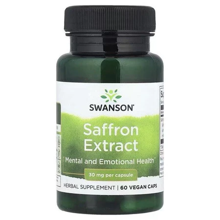SWANSON Szafran Saffron Extract 30 mg - 60 kaps. vege