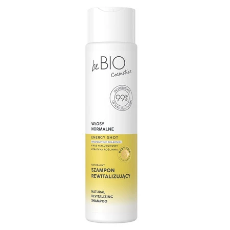beBIO Naturalny szampon do włosów normalnych rewitalizujący Baby Hair Complex 300ml