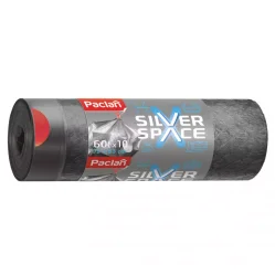 Paclan Silver Space worki na śmieci 60L 10 sztuk
