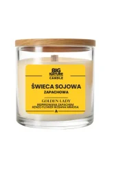 Big Nature Świeca sojowa o zap. GOLDEN Lady -zap. Insp. KENZO Flower 225g