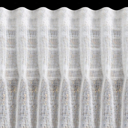 FIRANA GOTOWA LUCILA NA TAŚMIE 140 X 270 CM BIAŁY