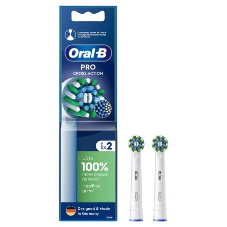 ORAL-B BRAUN KOŃCÓWKI EB50-2 CROSS ACTION 