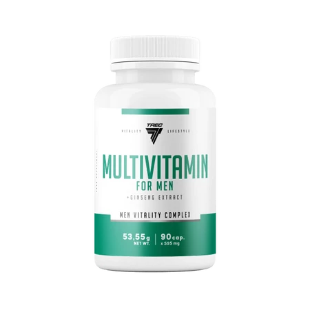 Trec MULTIVITAMIN FOR MEN kompleks witamin dla mężczyzn 90 kaps.