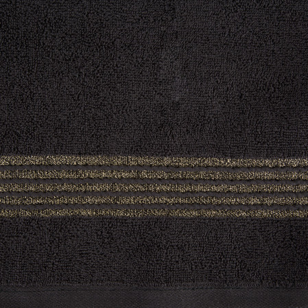 Ręcznik Lila (11), 70 x 140 cm, Czarny