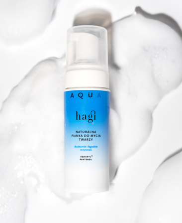 Hagi - Aqua Zone naturalna pianka do mycia twarzy 150ml