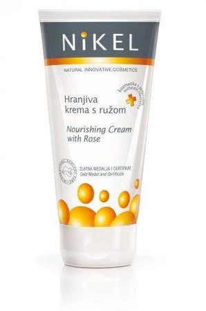 Nikel, Odżywczy krem do twarzy z różą, 50 ml