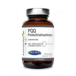 KENAY PQQ Pirolochinolinochinon na wsparcie energii komórkowej i funkcji poznawczych 60 kaps.