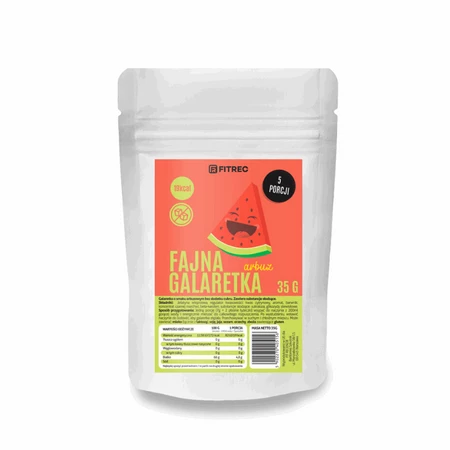 FitRec Fajna Galaretka Arbuz 35g