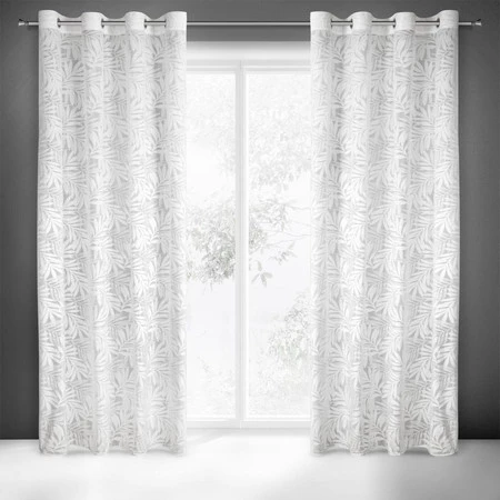 ZASŁONA GOTOWA NATALY 140 X 250 CM BIAŁY