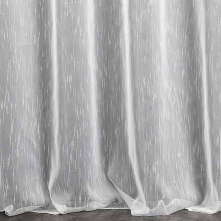 FIRANA GOTOWA NESSI 140 X 250 CM BIAŁY