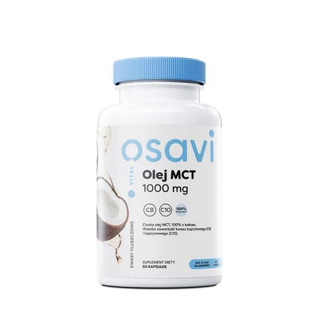 Osavi Olej MCT 1000 mg 60 kaps.