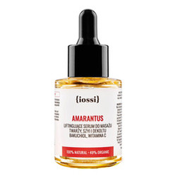 Iossi - Serum Liftingujące Amarantus do masażu twarzy, szyi i dekoltu z bakuchiolem, witaminą C 30 ml