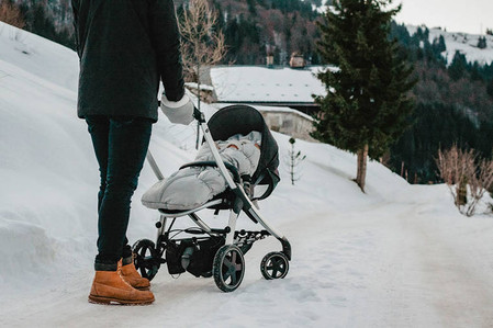 Beaba Śpiwór zimowy do wózka 6-24m Heather grey